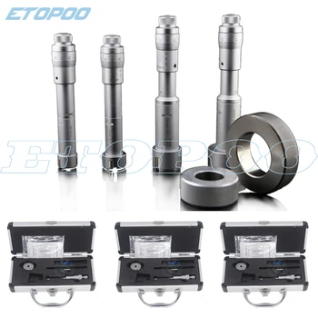 Internal Micrometers Three point inside Micrometer Measurement Tool Measuring Gauge 6-8mm 8-10mm 16-20mm 75-88mm 87-100mm
Internal Micrometers Three point inside Micrometer Measurement Tool Measuring Gauge 6-8mm 8-10mm 16-20mm 75-88mm 87-100mm