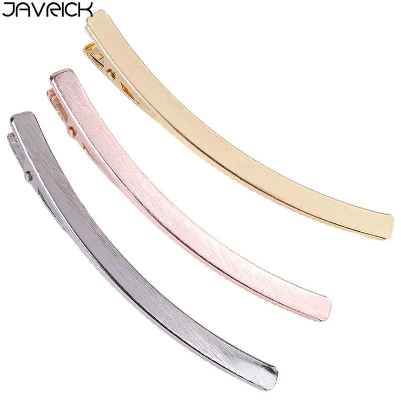 Ladies Women Metal Alloy Drawbench Hair Clip Curved Crescent Moon Shape Long Strip Alligator Hairgrip Ponytail Holder Barrettes
Ladies Women Metal Alloy Drawbench Hair Clip Curved Crescent Moon Shape Long Strip Alligator Hairgrip Ponytail Holder Barrettes