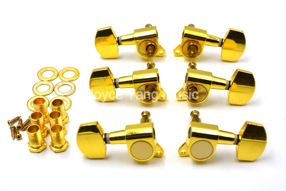 Niko Gold Square Acoustic Guitar Tuning Pegs Tuners Machine Head 3L+3R Free Shipping Wholesales
Niko Gold Square Acoustic Guitar Tuning Pegs Tuners Machine Head 3L+3R Free Shipping Wholesales