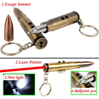10 pieces Bullet Penlight Mini Portable LED Flashlight With Ball-point Pen Key Chain Red Laser Lamp Pointer Pet Cat Toy V1571
10 pieces Bullet Penlight Mini Portable LED Flashlight With Ball-point Pen Key Chain Red Laser Lamp Pointer Pet Cat Toy V1571