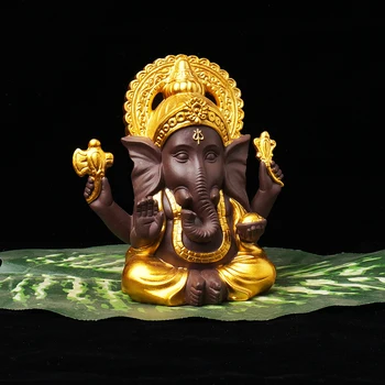 Ganesha series Home decor Buddha statues Figurines Ceramic Decoration Purple sand White porcelain Elephant Buddha
Ganesha series Home decor Buddha statues Figurines Ceramic Decoration Purple sand White porcelain Elephant Buddha
