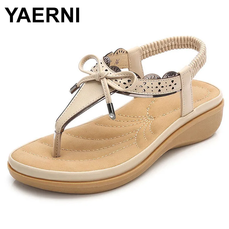 YAERNI Bohemian National Wind Slope With Women Sandals To Increase Size 36-41 New Slope With Casual Comfort Bohemian Flat Shoes
YAERNI Bohemian National Wind Slope With Women Sandals To Increase Size 36-41 New Slope With Casual Comfort Bohemian Flat Shoes