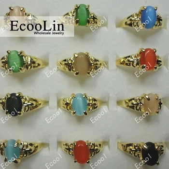 30pcs wholesale jewelry ring lot New mixed lots Fashion cat-eye gold women rings LB005 free shipping
30pcs wholesale jewelry ring lot New mixed lots Fashion cat-eye gold women rings LB005 free shipping