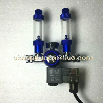Aquarium CO2 Regulator JIS m22-14 W21.8 CGA320 interface check valve bubble counter magnetic solenoid valve 110v 220v
Aquarium CO2 Regulator JIS m22-14 W21.8 CGA320 interface check valve bubble counter magnetic solenoid valve 110v 220v