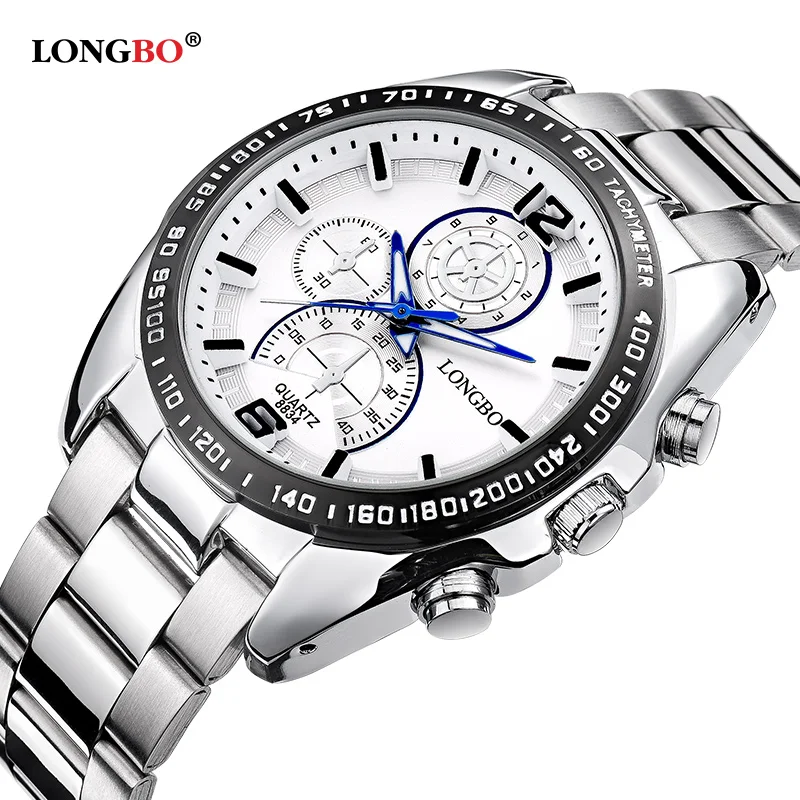 LONGBO Luxury Military Men Watch Brand Business Stainless Steel Quartz Watches Male Waterproof Wristwatches relogio masculino
LONGBO Luxury Military Men Watch Brand Business Stainless Steel Quartz Watches Male Waterproof Wristwatches relogio masculino