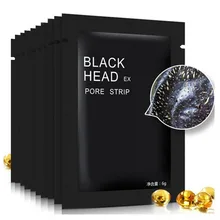 5 pçs/lote Porleanser Minerais Facare Nariz Acne Removedor de Cravo Facial Máscara Preta Máscara Cabeça Preta Tira Maquiagem(China)