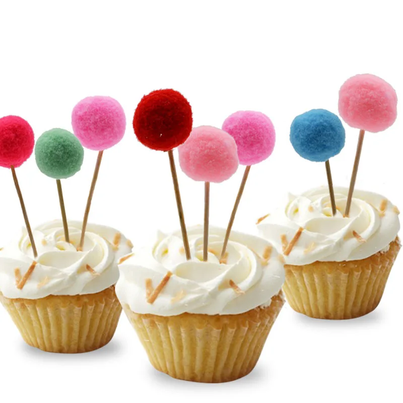 5pcs Multicolor Cupcake Cake Topper Fur Plush Ball Cake Flags Stick For Wedding Kids Birthday Party Baking Decoration Supplies
5pcs Multicolor Cupcake Cake Topper Fur Plush Ball Cake Flags Stick For Wedding Kids Birthday Party Baking Decoration Supplies