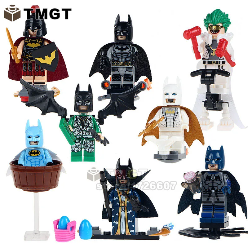 10Lots of SY683 Super Heroes Joker Rome Batman With Purple Cape Clown Robin Model Building Blocks Bricks Toys for Children
10Lots of SY683 Super Heroes Joker Rome Batman With Purple Cape Clown Robin Model Building Blocks Bricks Toys for Children