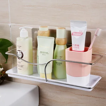 Bathroom storage drain rack Free punching metal wall mount rack Magic paste toiletries storage rack lo825418
Bathroom storage drain rack Free punching metal wall mount rack Magic paste toiletries storage rack lo825418