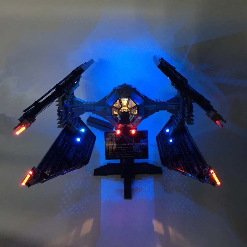 LED light up kit for lego 7181 and 05044 Star Wars The TIE Interceptor (Only Light Set) (no included the building)
LED light up kit for lego 7181 and 05044 Star Wars The TIE Interceptor (Only Light Set) (no included the building)