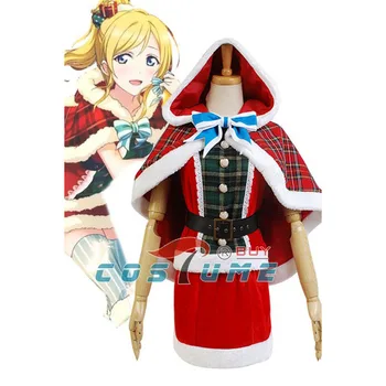 Love Live Eli Ayase Cosplay Costume LoveLive Christmas Cosplay Costume For Women Girls Gift
Love Live Eli Ayase Cosplay Costume LoveLive Christmas Cosplay Costume For Women Girls Gift