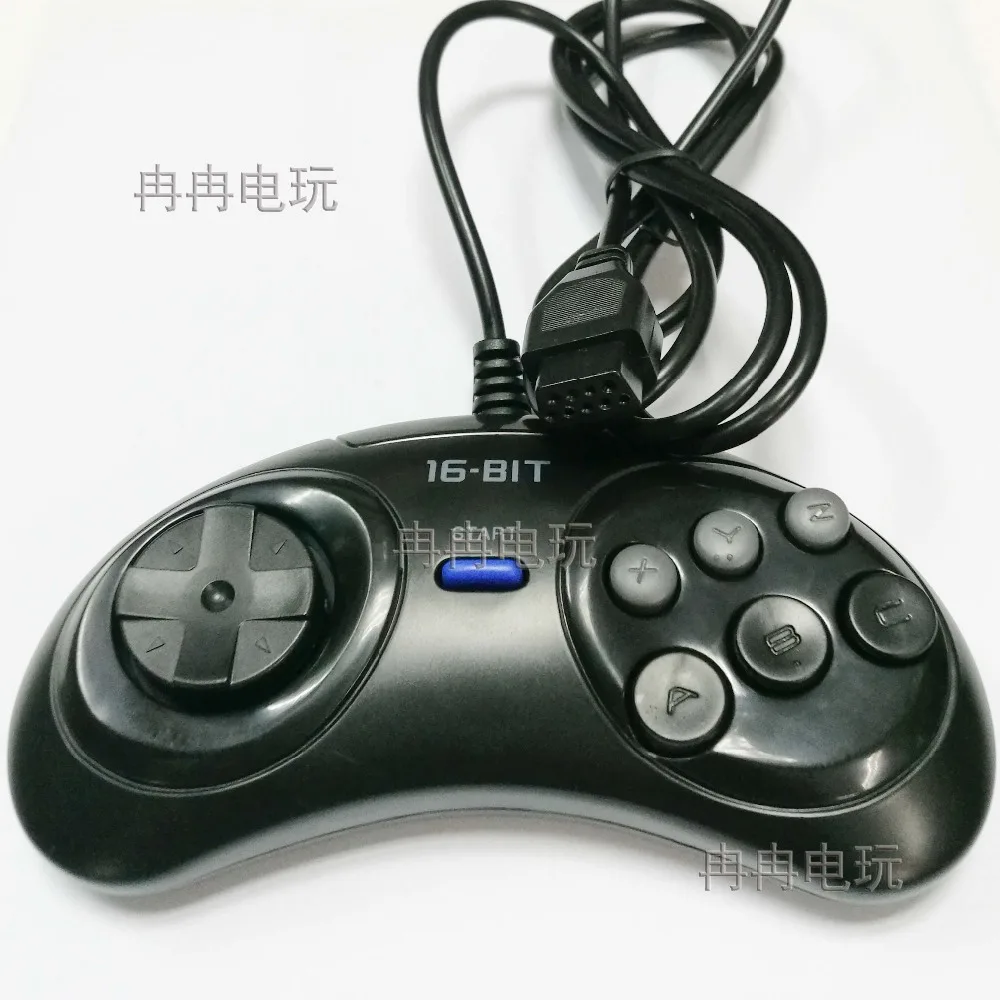 Gamepad Controller Sega 16 bit style GENESIS & MEGADRIVE Controller 6 Buttons GamePad
Gamepad Controller Sega 16 bit style GENESIS & MEGADRIVE Controller 6 Buttons GamePad