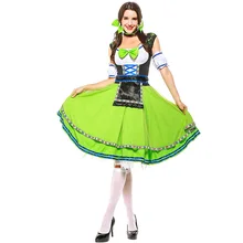 Women Red Green Oktoberfest Dirnl Deluxe Germany Beer Carnival Party Outfit Beer Girl Maid Dress
Women Red Green Oktoberfest Dirnl Deluxe Germany Beer Carnival Party Outfit Beer Girl Maid Dress