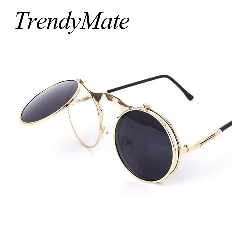 2018 Steampunk Round Sunglasses Women Designer Steam Punk Metal Sunglasses Men Retro Sun Glasses Oculos De Sol Masculino M009
2018 Steampunk Round Sunglasses Women Designer Steam Punk Metal Sunglasses Men Retro Sun Glasses Oculos De Sol Masculino M009