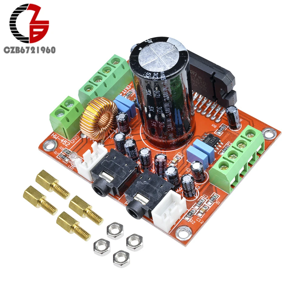 TDA7850 4x50W Car Audio Power Amplifier Board 4 Channel Audio Amplifier Module with BA3121 Noise Reduction Denoiser DC 12V
TDA7850 4x50W Car Audio Power Amplifier Board 4 Channel Audio Amplifier Module with BA3121 Noise Reduction Denoiser DC 12V