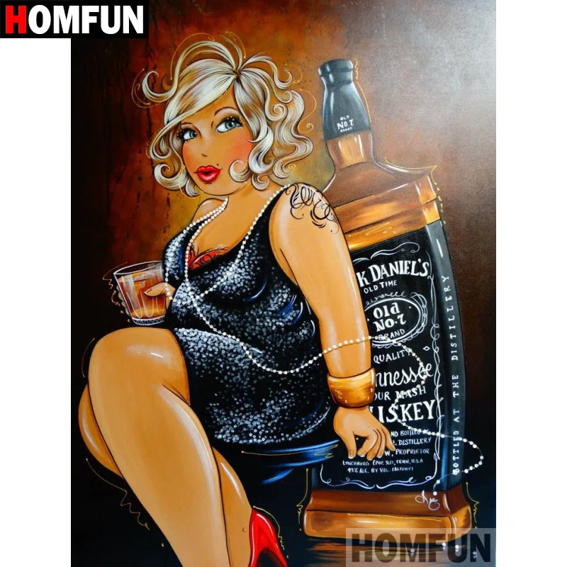HOMFUN 5D DIY Diamond Painting Full Square/Round Drill "Cartoon fat woman" Embroidery Cross Stitch Mosaic Home Decor Gift A09477
HOMFUN 5D DIY Diamond Painting Full Square/Round Drill "Cartoon fat woman" Embroidery Cross Stitch Mosaic Home Decor Gift A09477