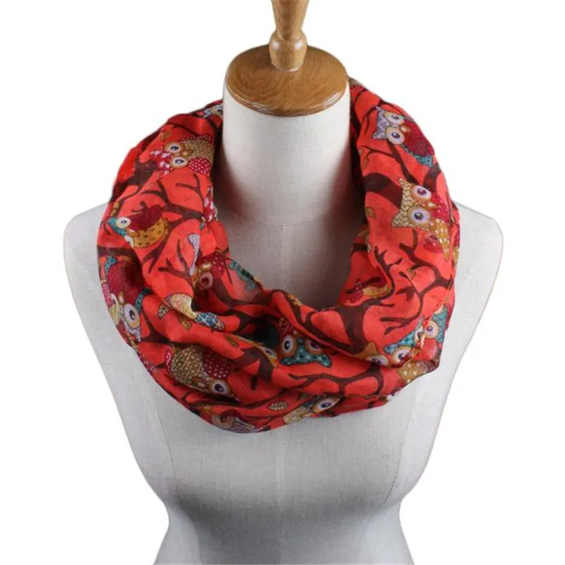 winter women scarf Owl collar Voile girl neckerchief Owl Pattern Print muffler female Warm Wrap foulard Tippet 50*170cm 7 colour
winter women scarf Owl collar Voile girl neckerchief Owl Pattern Print muffler female Warm Wrap foulard Tippet 50*170cm 7 colour