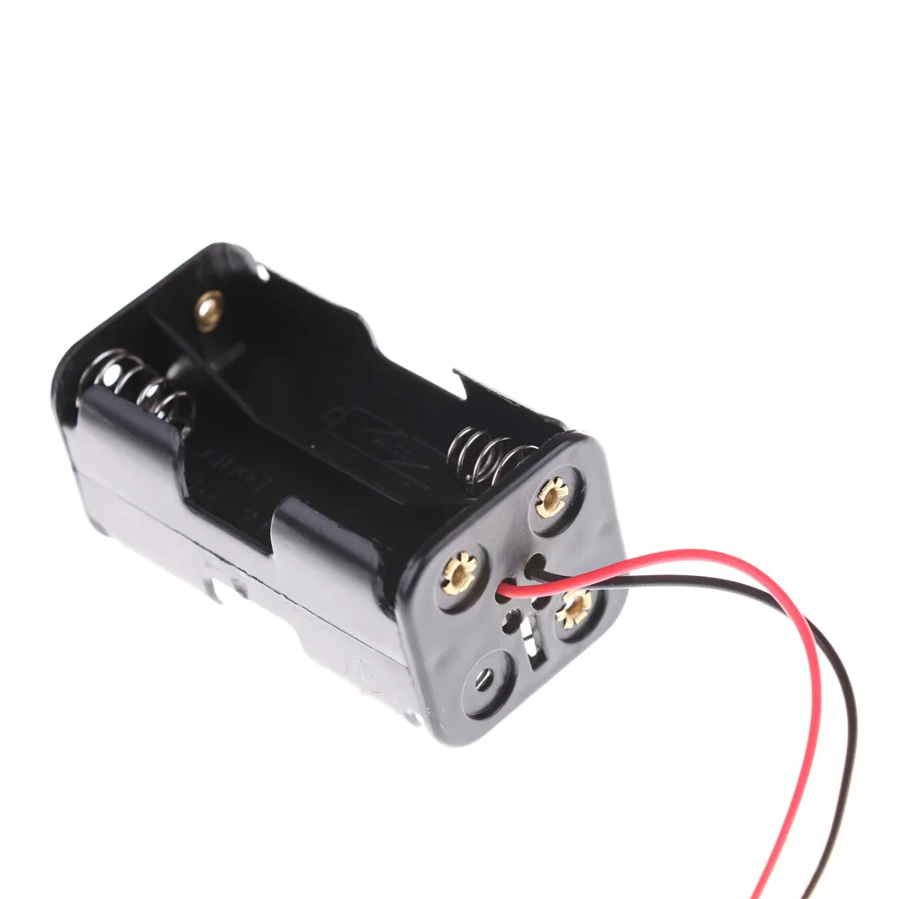 1pcs for RC Model 4 x AA Battery Case Insert Compartment Battery Box 4-slot AA Battery Back To Back Holder Case Box Output DC 6V
1pcs for RC Model 4 x AA Battery Case Insert Compartment Battery Box 4-slot AA Battery Back To Back Holder Case Box Output DC 6V