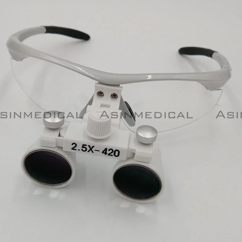 2016 New 2.5X420mm Dental Surgical Medical Binocular Loupes popular fashion design with Headband
2016 New 2.5X420mm Dental Surgical Medical Binocular Loupes popular fashion design with Headband