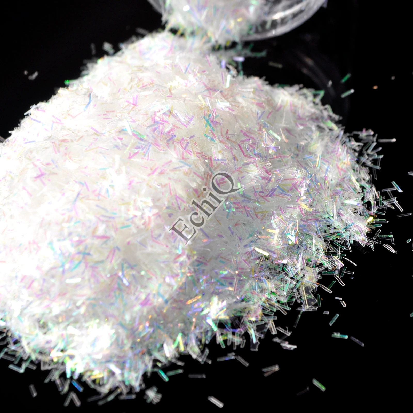 Iridescent White Ultrafine Nail Glitter Stripe Sequins Flakes Shiny Clear AB Nail Design DIY Manicure Decoration
Iridescent White Ultrafine Nail Glitter Stripe Sequins Flakes Shiny Clear AB Nail Design DIY Manicure Decoration