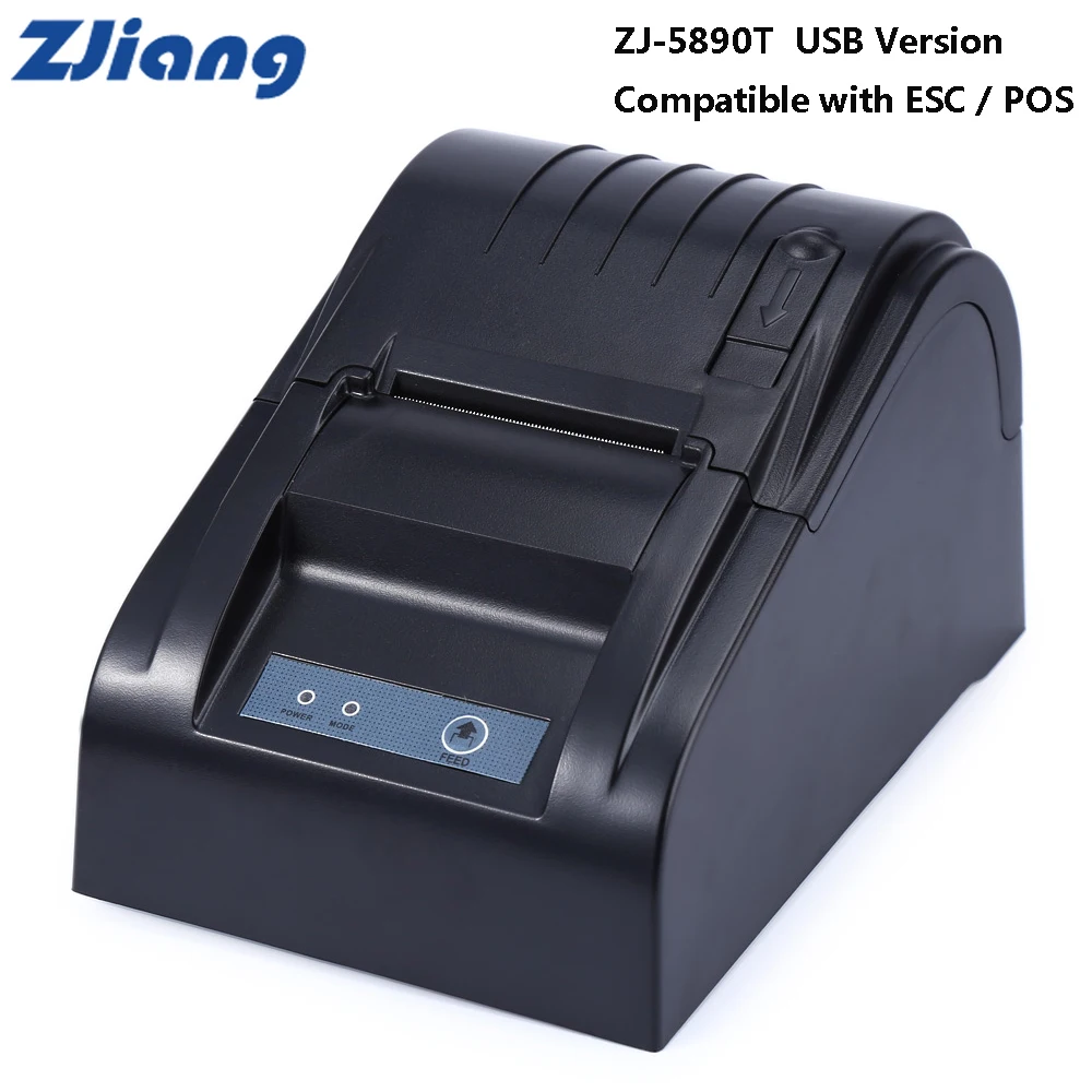 Original Zjiang ZJ-5890T 58mm 90mm/S USB Thermal Receipt Printer Supports 110V/220V ESC / POS Thermal Direct Line Printing
Original Zjiang ZJ-5890T 58mm 90mm/S USB Thermal Receipt Printer Supports 110V/220V ESC / POS Thermal Direct Line Printing