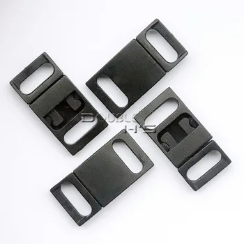 50pcs/lot 3/8" Plastic Safty Breakaway Buckles Black For Bra Cat Collar Paracord Webbing Size 9.5mm Garment Accessories
50pcs/lot 3/8" Plastic Safty Breakaway Buckles Black For Bra Cat Collar Paracord Webbing Size 9.5mm Garment Accessories