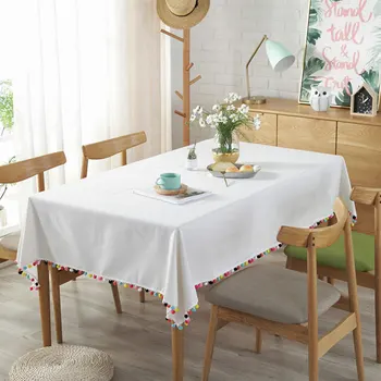 Waterproof Oilproof Plaid Solid Decorative Linen Tablecloth With Tassels Rectangular Wedding Dining Table Cover Tea Table Cloth
Waterproof Oilproof Plaid Solid Decorative Linen Tablecloth With Tassels Rectangular Wedding Dining Table Cover Tea Table Cloth