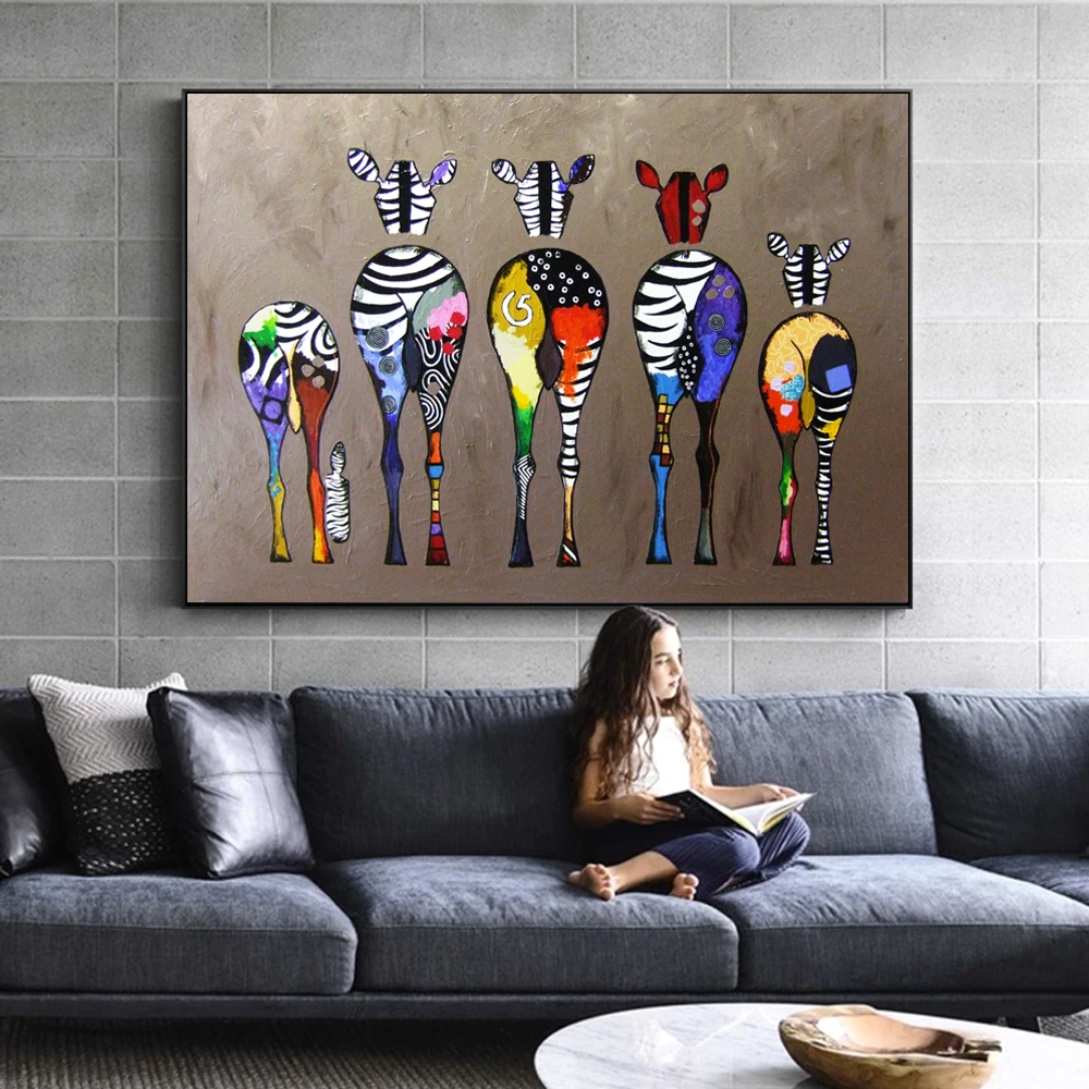 Home Decor Wall Art Painting Abstract Zebra Canvas Animal Modern Pictures Printing Nordic Modular Artwork Poster For Living Room
Home Decor Wall Art Painting Abstract Zebra Canvas Animal Modern Pictures Printing Nordic Modular Artwork Poster For Living Room