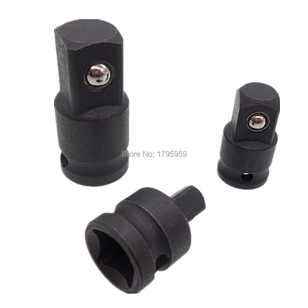 3pc Air Impact Tool Reducer Adapter Converter Adaptor Socket Wrench Set 3/8" 1/2" 1/4" Square Drives Air Ratchet Tool Kit
3pc Air Impact Tool Reducer Adapter Converter Adaptor Socket Wrench Set 3/8" 1/2" 1/4" Square Drives Air Ratchet Tool Kit