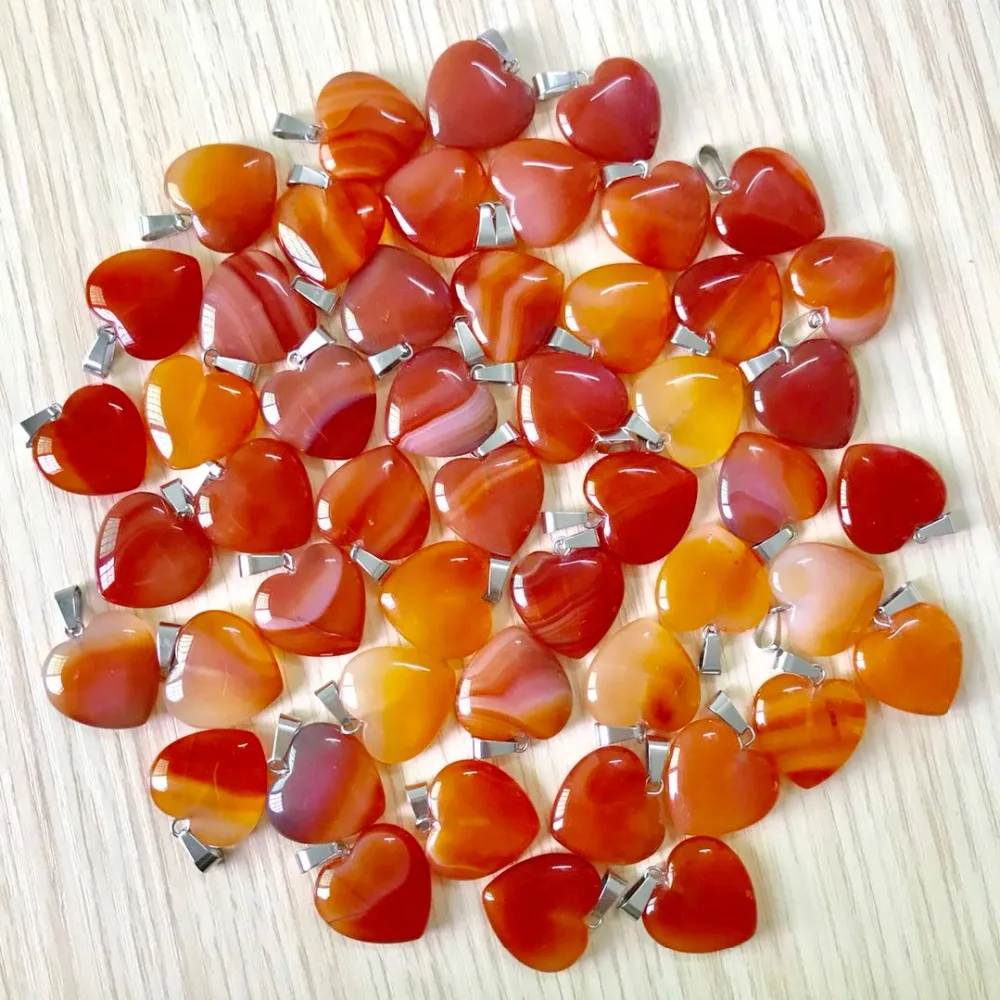 Wholesale 50pcs/lot charms love Heart-shaped Natural Red Stone Pendants DIY Jewelry making Necklace Earring Free Shipping
Wholesale 50pcs/lot charms love Heart-shaped Natural Red Stone Pendants DIY Jewelry making Necklace Earring Free Shipping