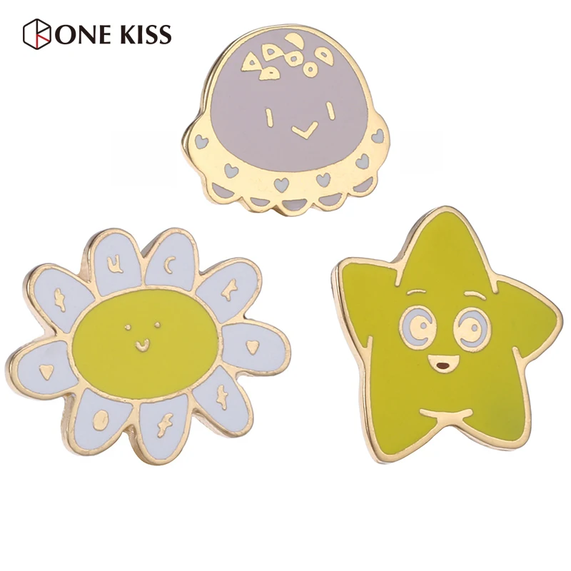 Cotton Cute Sun Flower Smile Rainbow Brooches Button Enamel Pins Metal Stars Universe Pins Clothes Decoration Fashion Jewelry
Cotton Cute Sun Flower Smile Rainbow Brooches Button Enamel Pins Metal Stars Universe Pins Clothes Decoration Fashion Jewelry