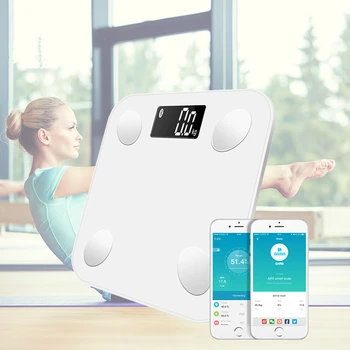 Wonderlife Super Weighing Bluetooth Scale Smart Backlit Display Scale Body Weight Body Fat Water Muscle Mass BMI
Wonderlife Super Weighing Bluetooth Scale Smart Backlit Display Scale Body Weight Body Fat Water Muscle Mass BMI
