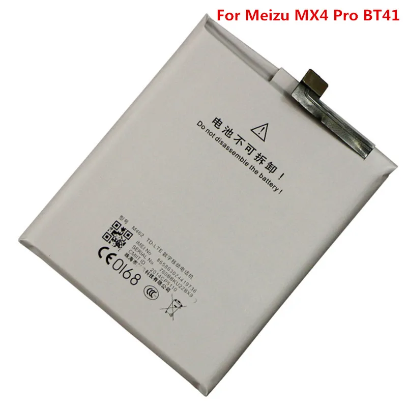 Battery For Meiz u Mei zu MX4 Pro BT41 Li-ion Internal Replacement Batteries High Capacity 3250mAh~3350mAh
Battery For Meiz u Mei zu MX4 Pro BT41 Li-ion Internal Replacement Batteries High Capacity 3250mAh~3350mAh