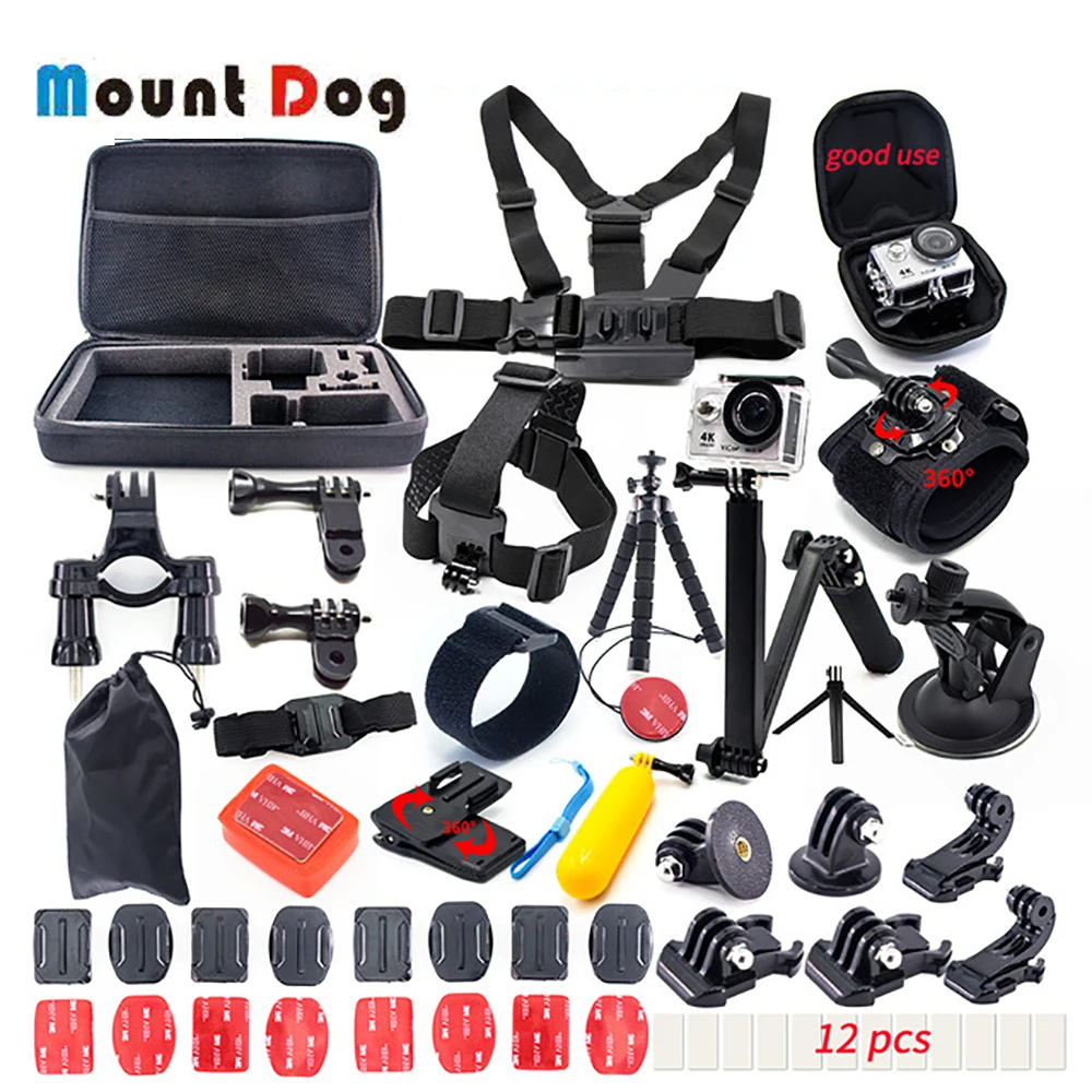 for Go Pro hero 7 6 5 4 Accessories Kit gopro 7 Session SJCAM Xiaomi Yi 4k mijia Action Sport Camera go pro accessories Mount
for Go Pro hero 7 6 5 4 Accessories Kit gopro 7 Session SJCAM Xiaomi Yi 4k mijia Action Sport Camera go pro accessories Mount