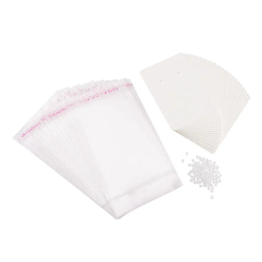 1Set 90x60x0.1mm Jewelry Display Cards for Jewelry Earrings Accessories With OPP Cellophane Bags Plastic Ear Nuts Paper F60
1Set 90x60x0.1mm Jewelry Display Cards for Jewelry Earrings Accessories With OPP Cellophane Bags Plastic Ear Nuts Paper F60
