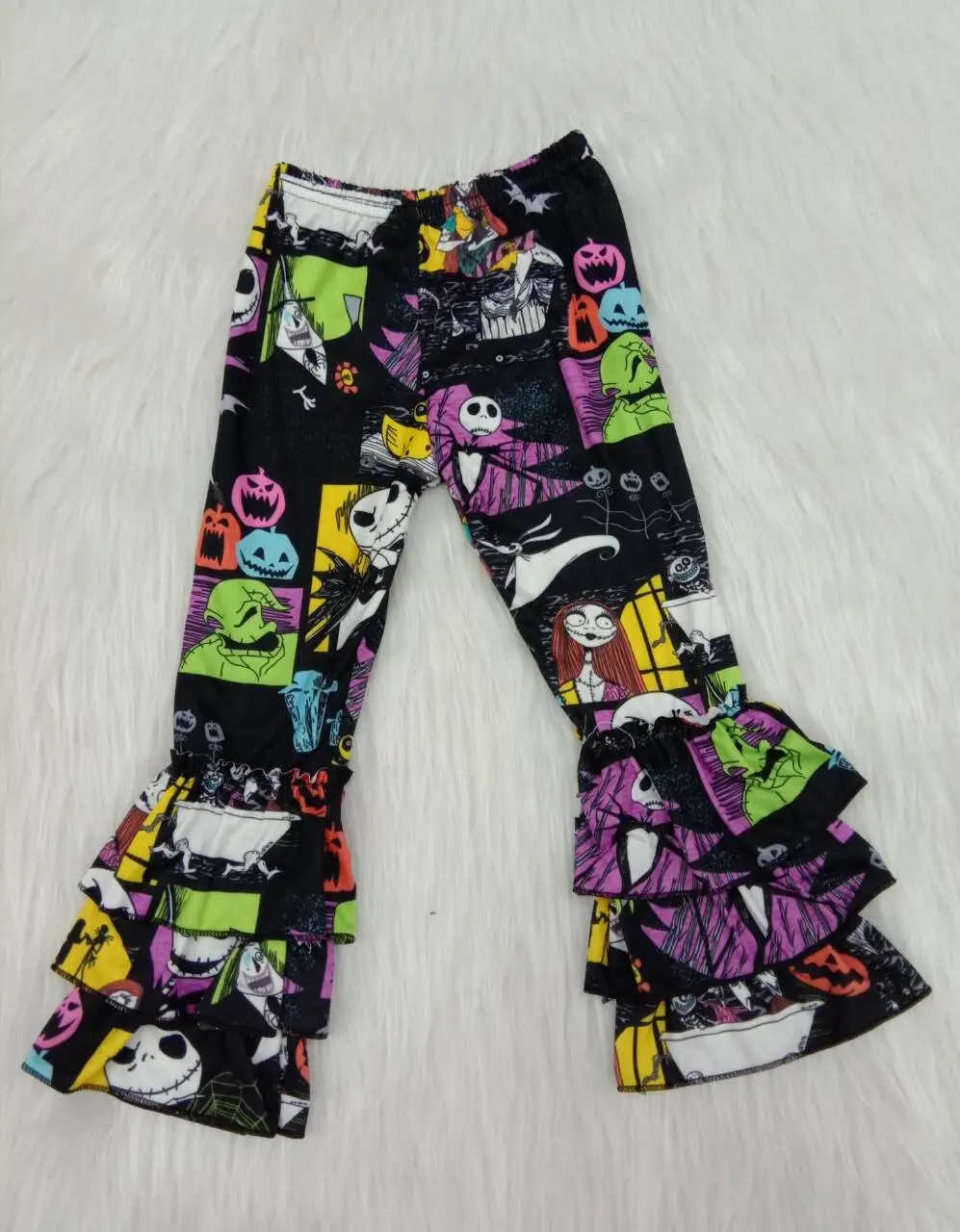 Wholesale/retail nightmare pants baby girls high quality autumn trousers novelty kids children's ruffle long pants gxj
Wholesale/retail nightmare pants baby girls high quality autumn trousers novelty kids children's ruffle long pants gxj