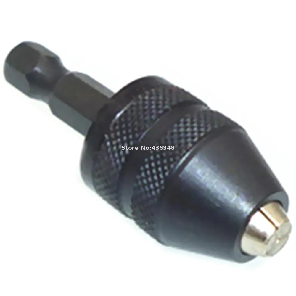 1/4" Inch Keyless Drill Bit Chuck Quick Change Adapter Converter Hex Shank Clamping Range 0.3mm-3mm Impact Driver Drill Chuck
1/4" Inch Keyless Drill Bit Chuck Quick Change Adapter Converter Hex Shank Clamping Range 0.3mm-3mm Impact Driver Drill Chuck