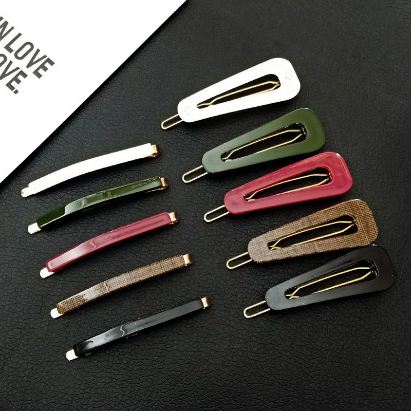 Ubuhle Korean Style Heart Shape Acetate Hair Clips Geometric Hairpins Solid Color Triangle Hair pin Women Hair Accessories
Ubuhle Korean Style Heart Shape Acetate Hair Clips Geometric Hairpins Solid Color Triangle Hair pin Women Hair Accessories