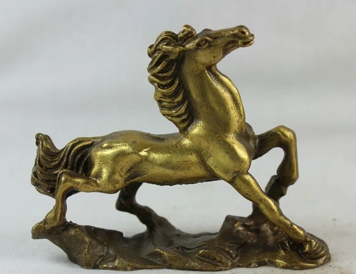 Lucky Chinese Aisan Fengshui Brass Successful Running Zodiac War Horse Statue
Lucky Chinese Aisan Fengshui Brass Successful Running Zodiac War Horse Statue