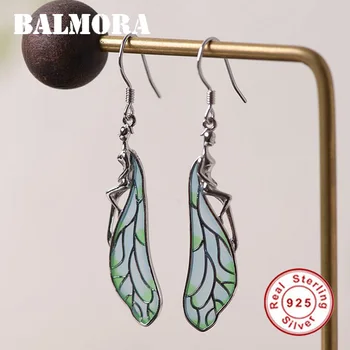 BALMORA 925 Sterling Silver Fashion Angel Wings Hanging Earrings Lighweight for Women Girl Gift Elegant Jewelry Brincos SY32223
BALMORA 925 Sterling Silver Fashion Angel Wings Hanging Earrings Lighweight for Women Girl Gift Elegant Jewelry Brincos SY32223