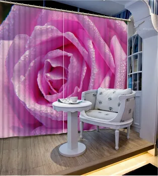 Curtains For Bedroom Blackout Shade Window Curtains Pink Waterdrop Rose 3D Curtain Beautiful Photo Customize Size 3D
Curtains For Bedroom Blackout Shade Window Curtains Pink Waterdrop Rose 3D Curtain Beautiful Photo Customize Size 3D