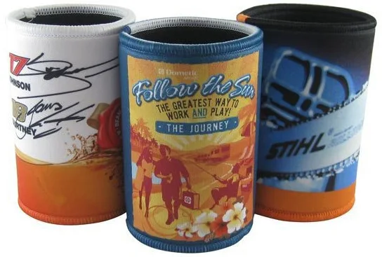 Promotional Full Color Logo Printing Neoprene Beer Can Wine Bottle Coolers Koozies Holder Stubby
Promotional Full Color Logo Printing Neoprene Beer Can Wine Bottle Coolers Koozies Holder Stubby