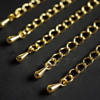 PINJEAS handmade necklace Extend the chain gold plate Wholesale Jewelry diy jewelry findings
PINJEAS handmade necklace Extend the chain gold plate Wholesale Jewelry diy jewelry findings