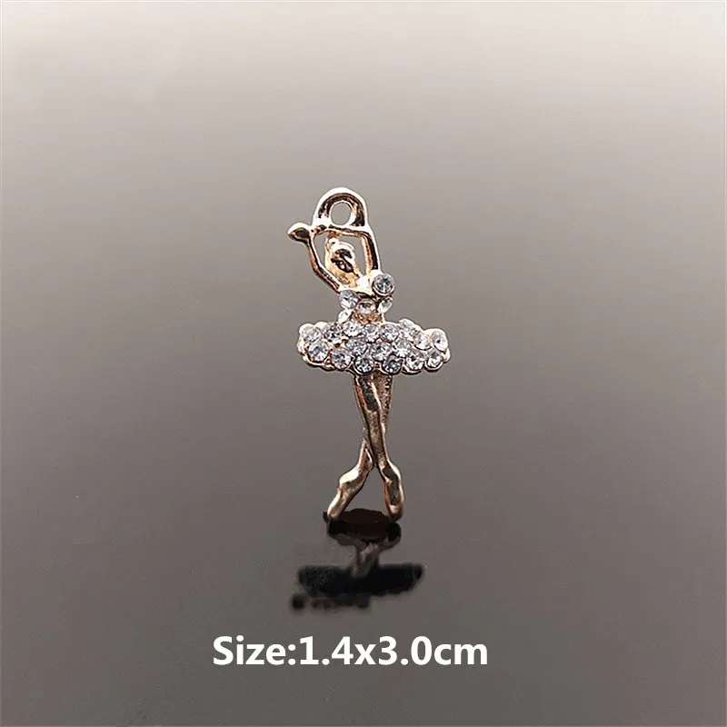 10pcs With Hanging Rhinestone Ballerina Charm Bijoux For Women Making Necklace Bracelet Bag Apparel Pendant Diy Jewelry Findings
10pcs With Hanging Rhinestone Ballerina Charm Bijoux For Women Making Necklace Bracelet Bag Apparel Pendant Diy Jewelry Findings