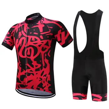 New design Short Sleeve Mens Cycling Jersey Red Ropa Ciclismo Breathable Bike Clothing T-shirt Tops With 9D Pad Pants Shorts
New design Short Sleeve Mens Cycling Jersey Red Ropa Ciclismo Breathable Bike Clothing T-shirt Tops With 9D Pad Pants Shorts