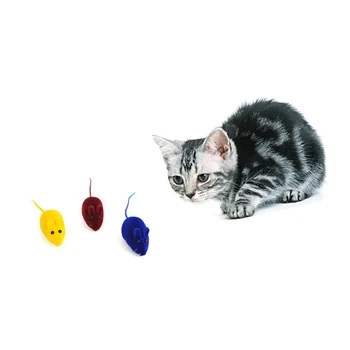 1pc Cat Toys Cute Little Kitten Dog Playing Toy PVC False Mouse Rat Squeak Noise Sound Pet Toy Random Color PD069
1pc Cat Toys Cute Little Kitten Dog Playing Toy PVC False Mouse Rat Squeak Noise Sound Pet Toy Random Color PD069