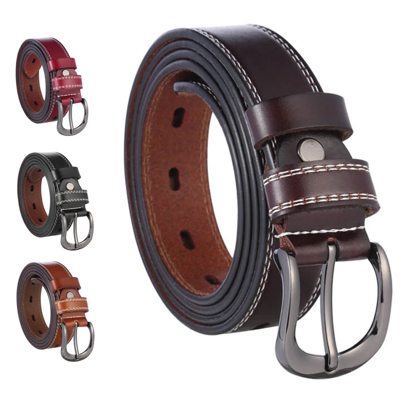 F&U Cow Genuine Leather Belt Luxury Strap Dress And Jeans Belts For Women Fashion Vintage Shining Black Buckle 4 Colors Choice
F&U Cow Genuine Leather Belt Luxury Strap Dress And Jeans Belts For Women Fashion Vintage Shining Black Buckle 4 Colors Choice