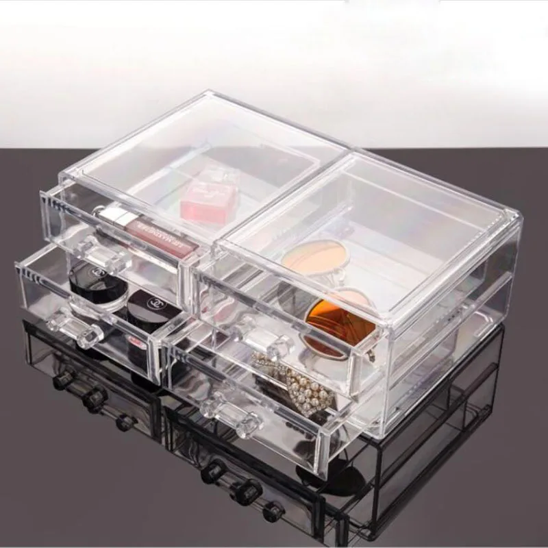 Double Lipstick storage drawer DIY Transparent acrylic storage box Stylish desktop storage box Large cosmetic jewelry organizer
Double Lipstick storage drawer DIY Transparent acrylic storage box Stylish desktop storage box Large cosmetic jewelry organizer