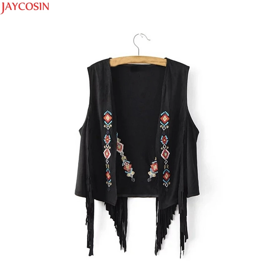 JAYCOSIN Women Coats Women Boho Chamois Embroidered Floral Tassel Short Chic Cardigan Outwear
JAYCOSIN Women Coats Women Boho Chamois Embroidered Floral Tassel Short Chic Cardigan Outwear