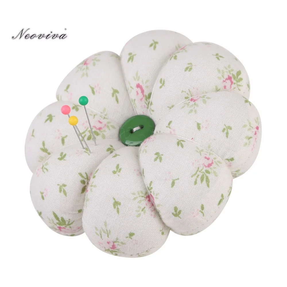 Neoviva тканевая покрытая булавка подушка для рукоделия стиль Тыква упаковка из 2
